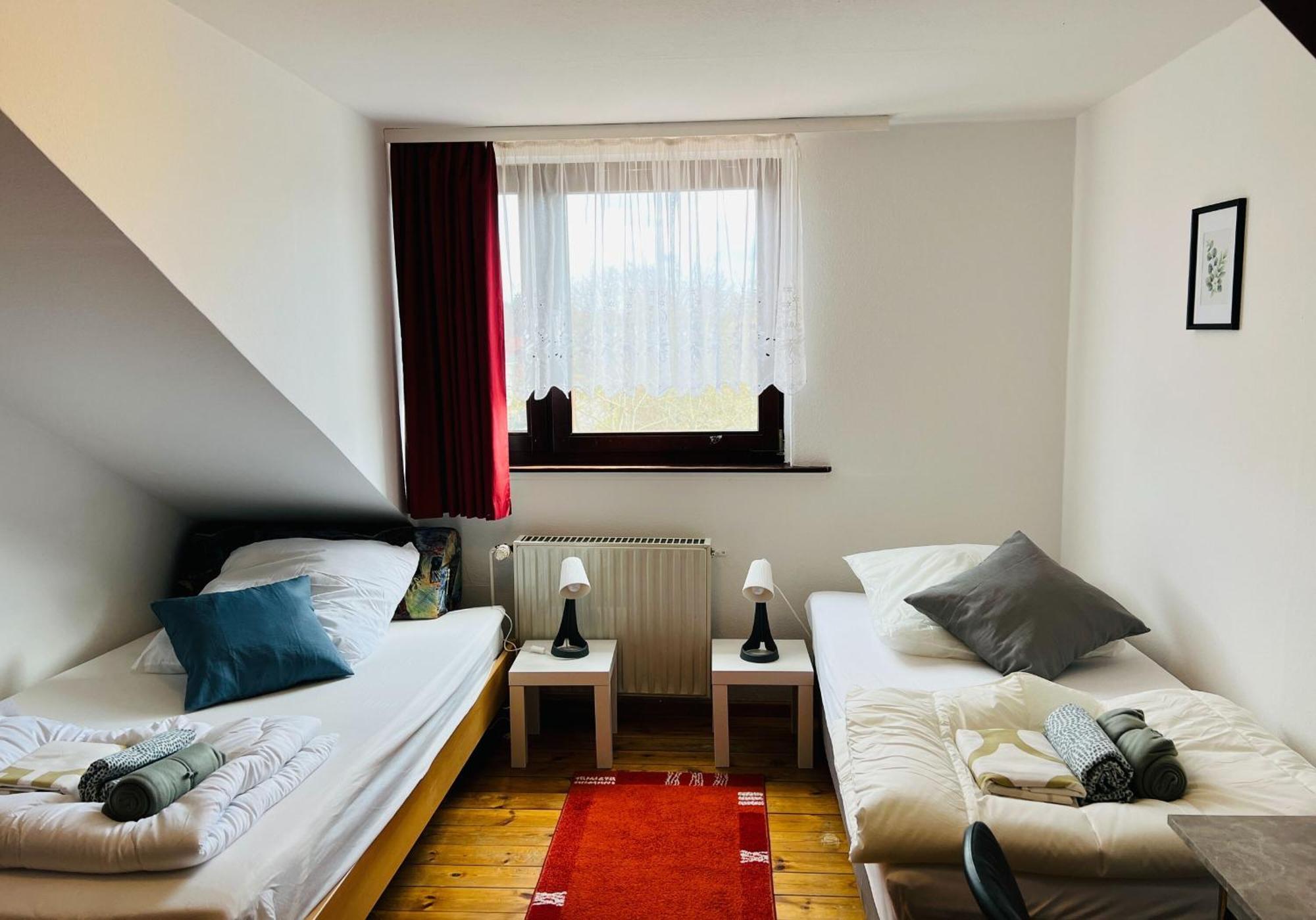 Gpz Monteurzimmer Unterkunft Moebliertes Zimmer Pension Zeuthen Exterior foto